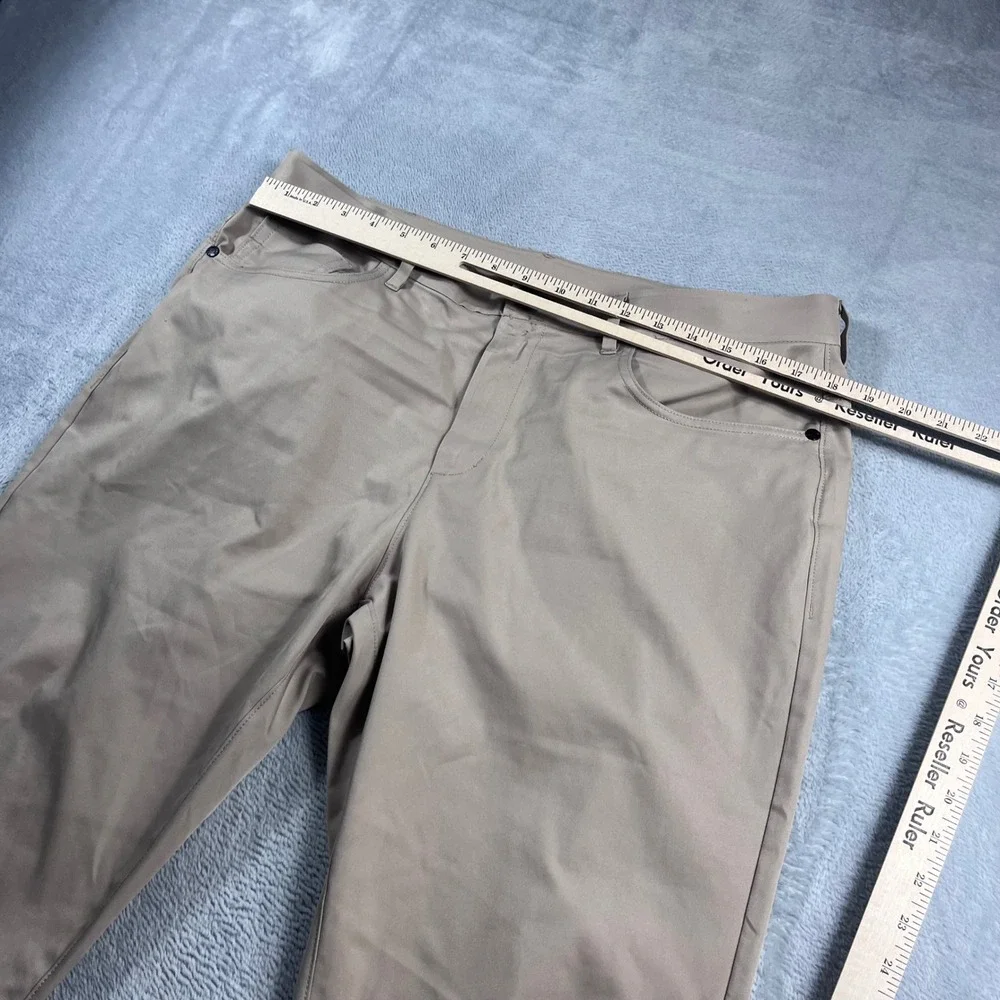 Public Rec All Day Every Day 5-Pocket Pants Mens 34x30 Khaki Tan Stretch Travel